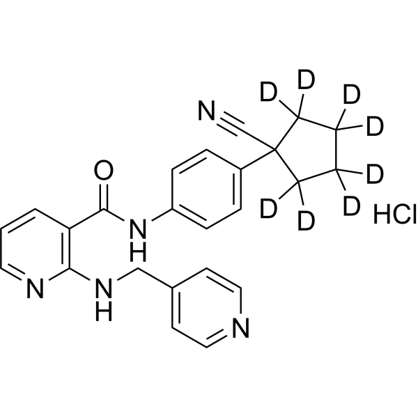 Apatinib-d8 hydrochloride (apatinib d8 (hydrochloride)) 2468771-44-8